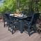 Highwood Usa Weatherly 7pc Rectangular Counter Height Outdoor Patio Furniture Dining Set 84 x 42 AD-ST7WL2CO5BA-FBE - alternate 2
